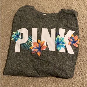 VS Pink Long Sleeve Tee